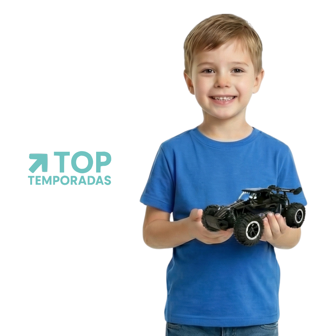 Carro Control Jeep Buggy Con Amortiguación