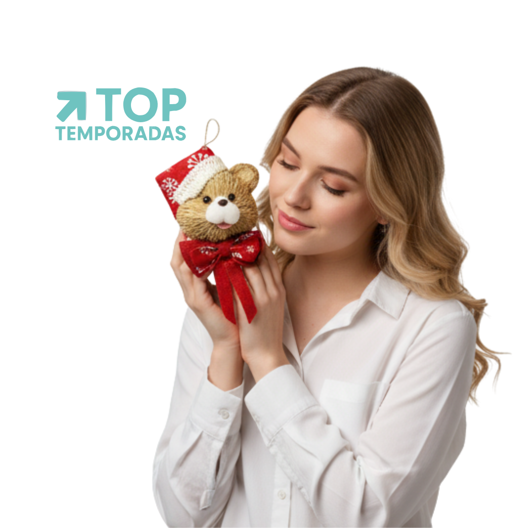 Oso Navideño 26X10CM