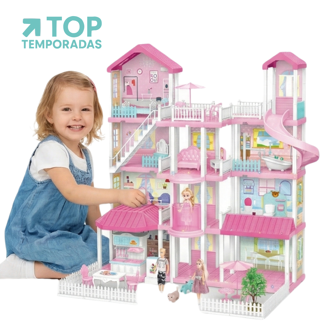 Casa Armable Con Accesorios