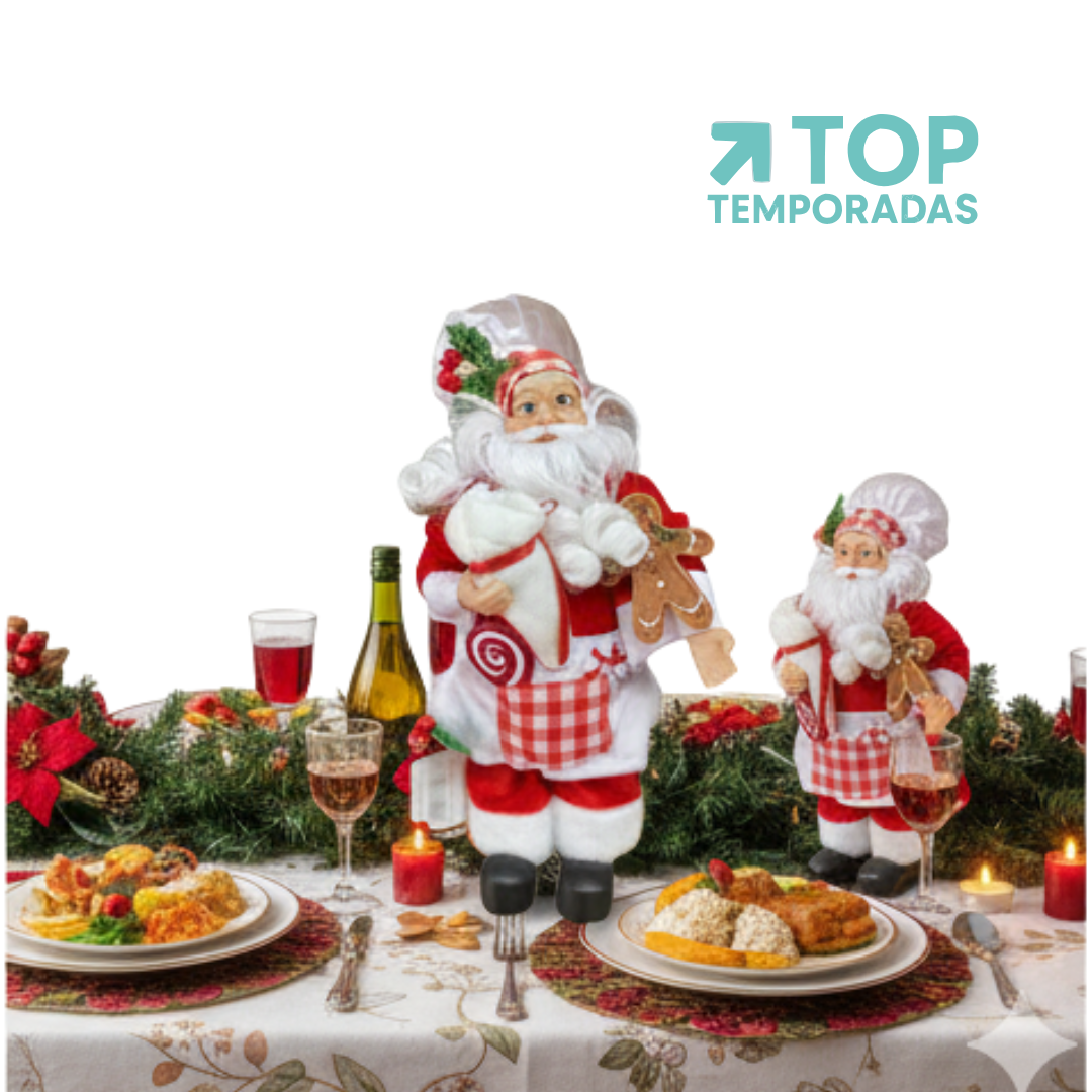 Papá Noel Galletero 30CM