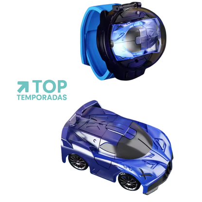 Reloj Con Carro De Juguete A Control Remoto