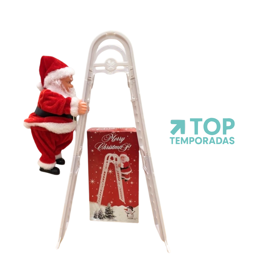 Papá Noel En Escalera