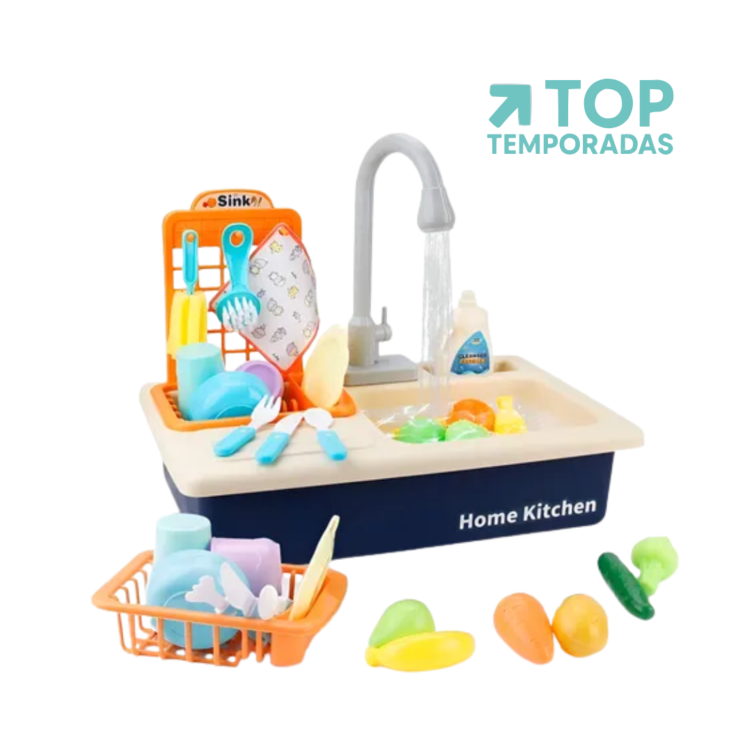 Lavaplatos Infantil Con Agua