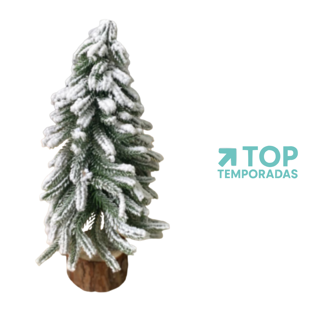 Árbol Navideño Nevado Frondoso