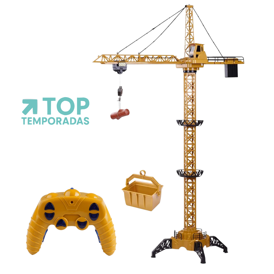 Grúa Recargable Con Accesorios