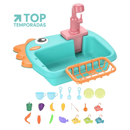 Lavaplatos Dinosaurio Con Accesorios