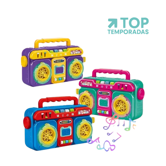 Burbujero Grabadora Infantil