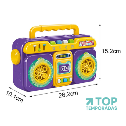 Burbujero Grabadora Infantil