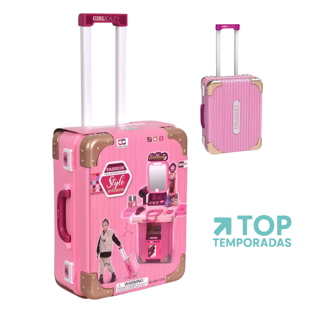 Maleta Tocador Con Accesorios