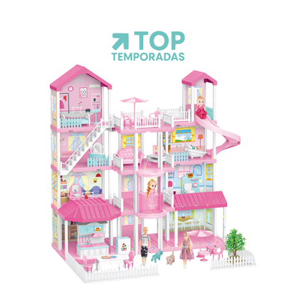 Casa Armable Con Accesorios