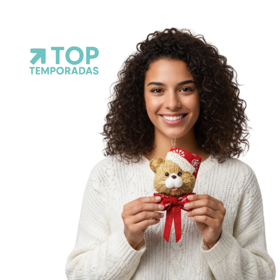 Oso Navideño 26X10CM