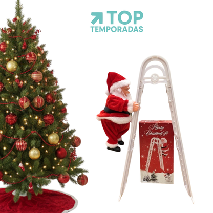 Papá Noel En Escalera