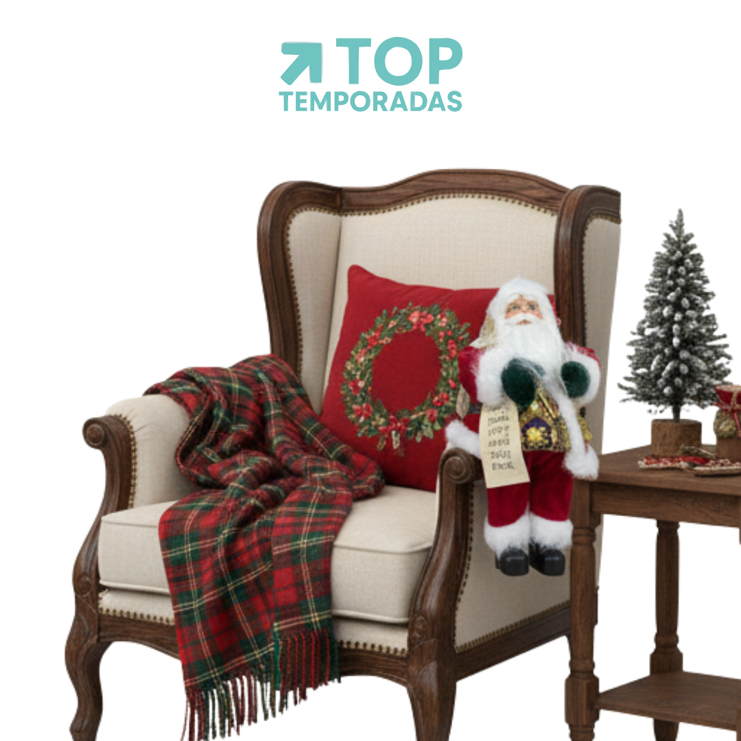 Papá Noel 30CM Con Letrero