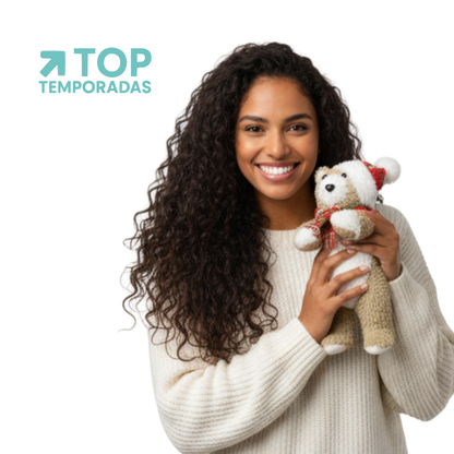 Oso Navideño De Pie 32X16CM