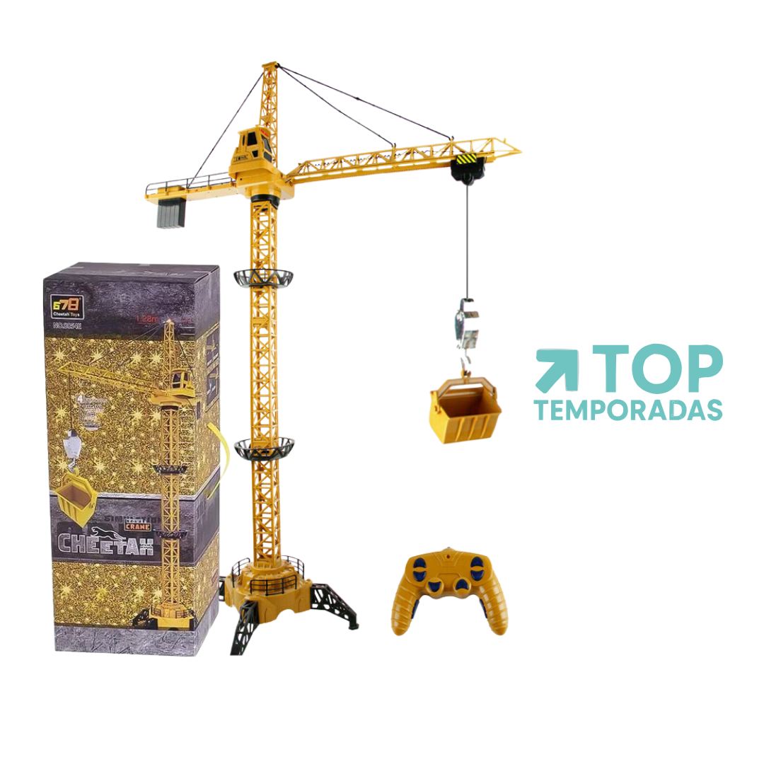 Grúa Recargable Con Accesorios