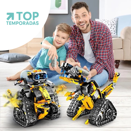 Juego De Bloques Robot 4 En 1