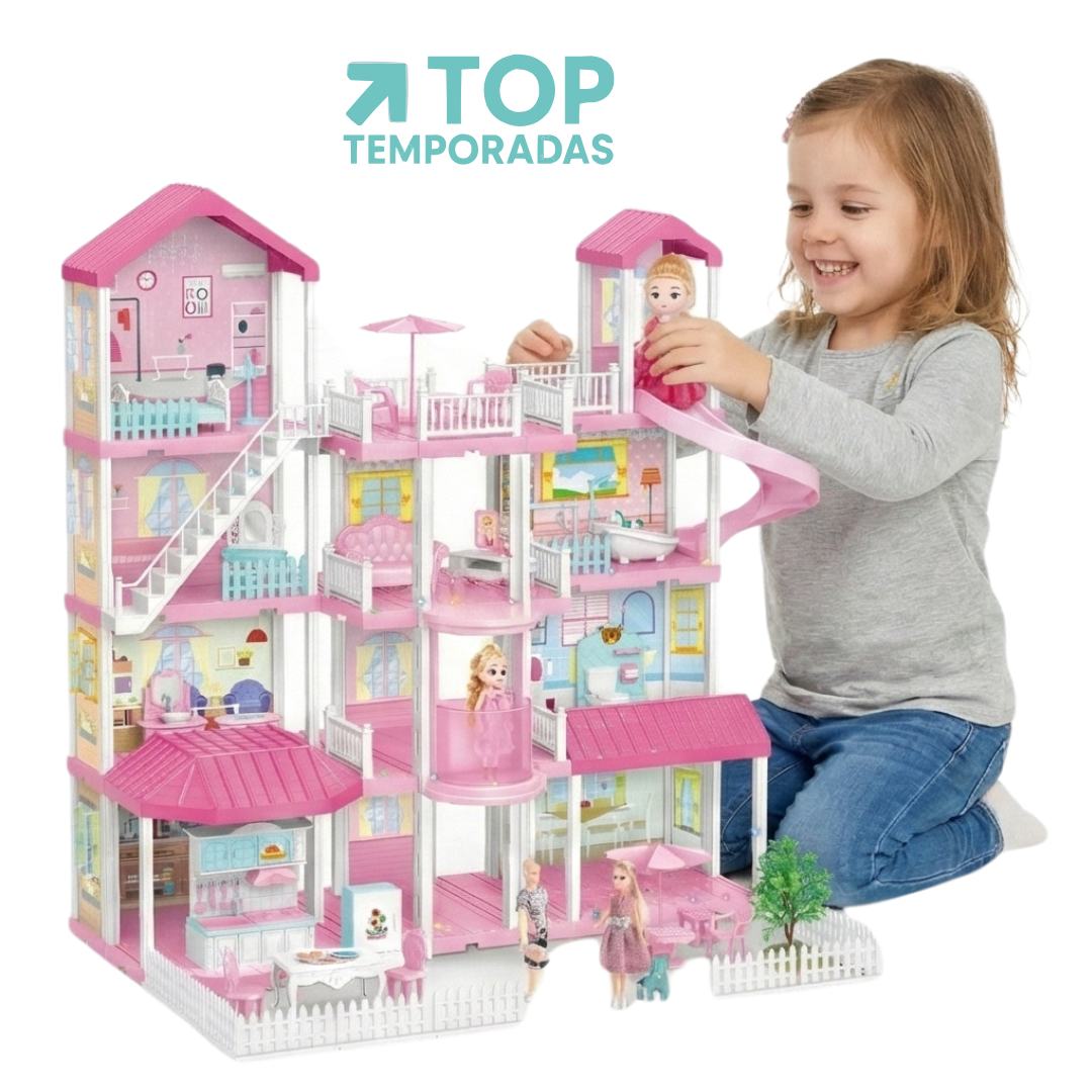 Casa Armable Con Accesorios