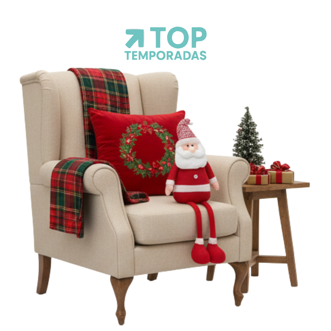 Muñeco Navideño Sentado