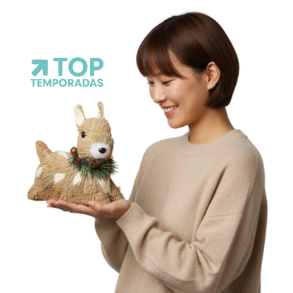 Reno Navideño 20X21CM