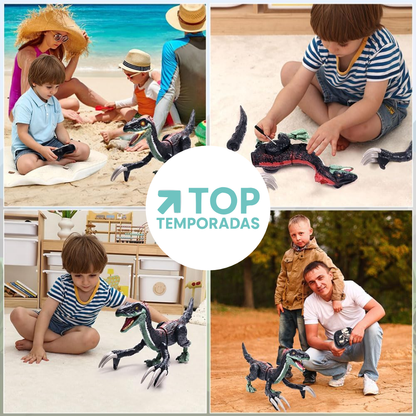 Therizinosaurus Luces y Sonido Control Remoto