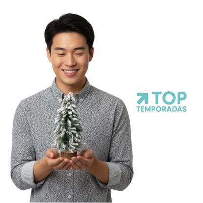 Árbol Navideño Nevado