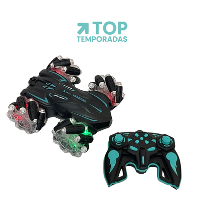 Carro Control Manilla Luces Y Sonido Con Humo