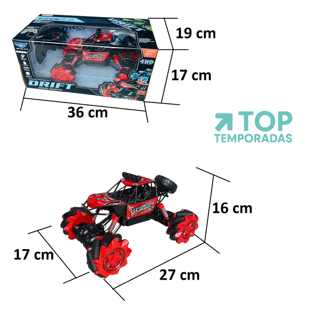 Carro Control Drift Con Amortiguador