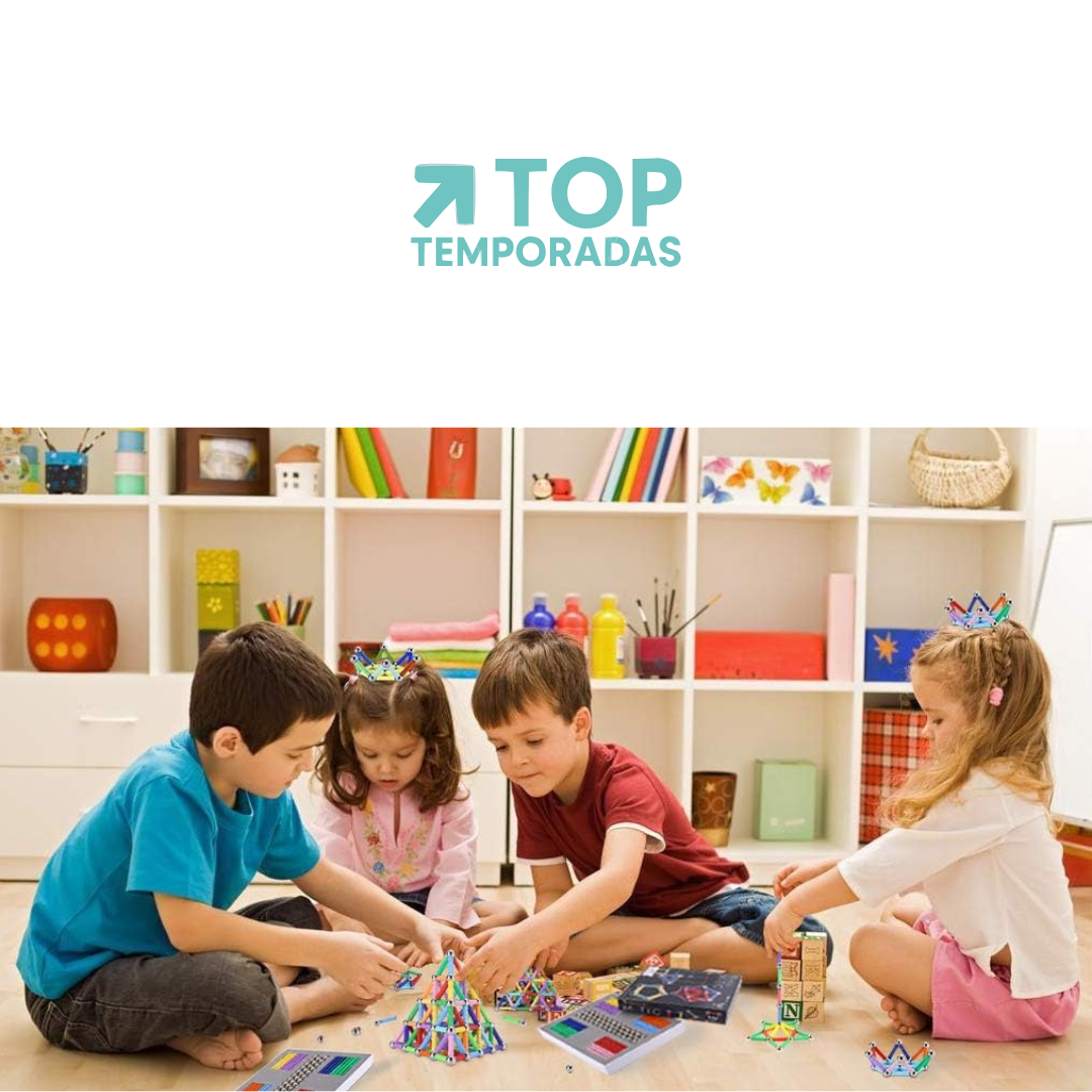 Juego De Figuras De Construcción Magnético