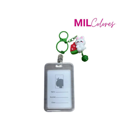 PORTA CARNET LLAVERO