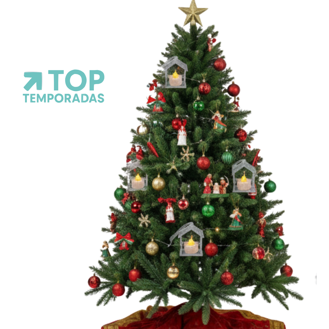 Casa Decorativa Navideña