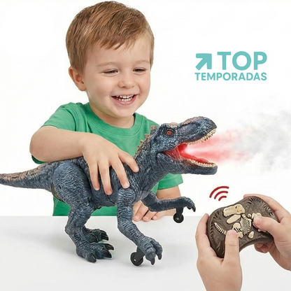 Dinosaurio Luces Y Sonido Control Remoto