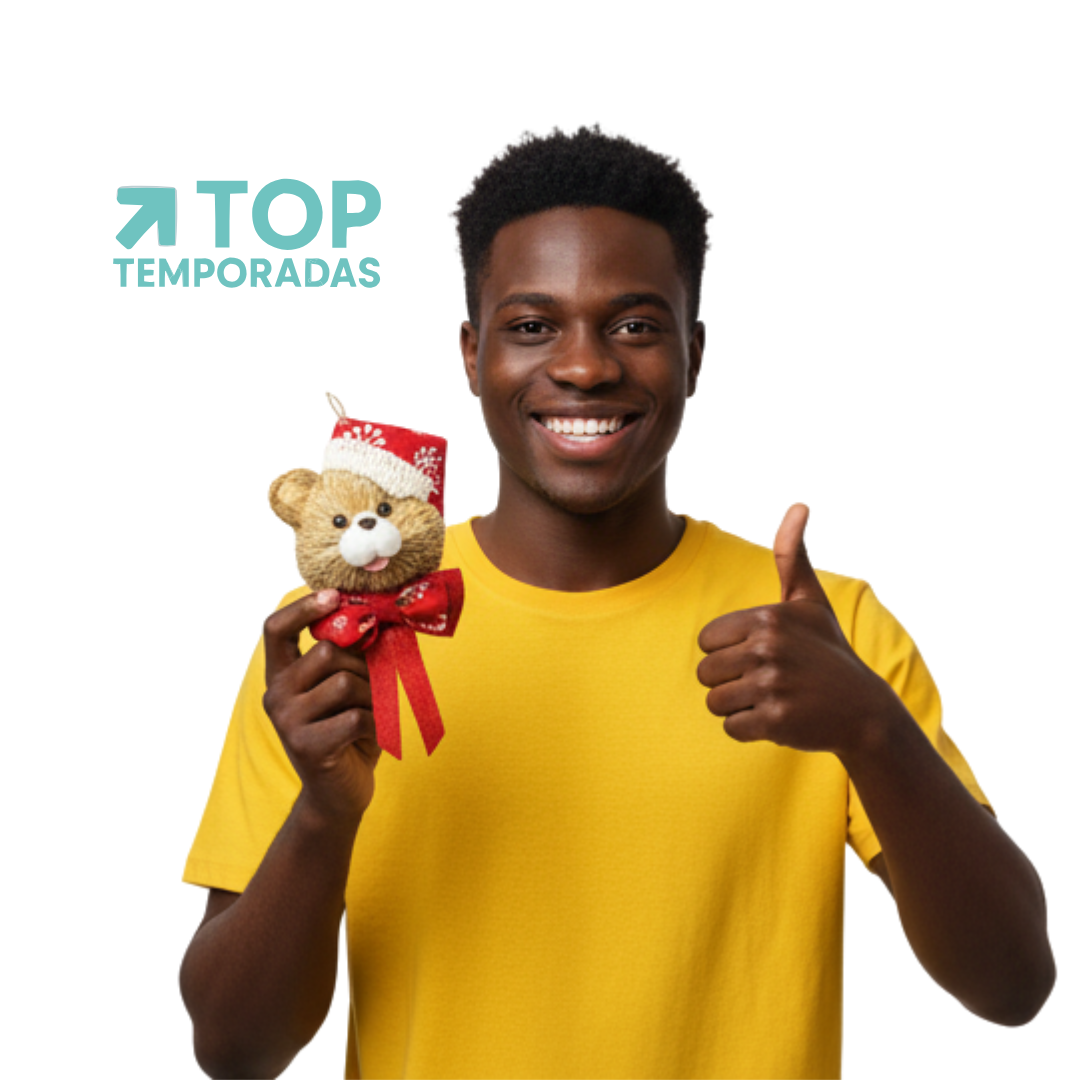 Oso Navideño 26X10CM