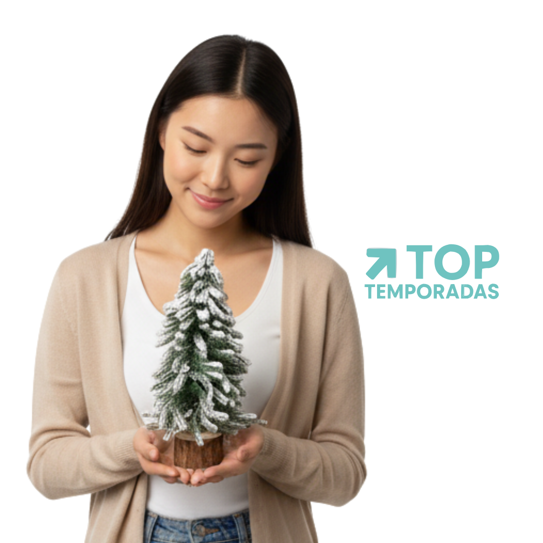 Árbol Navideño Nevado Frondoso