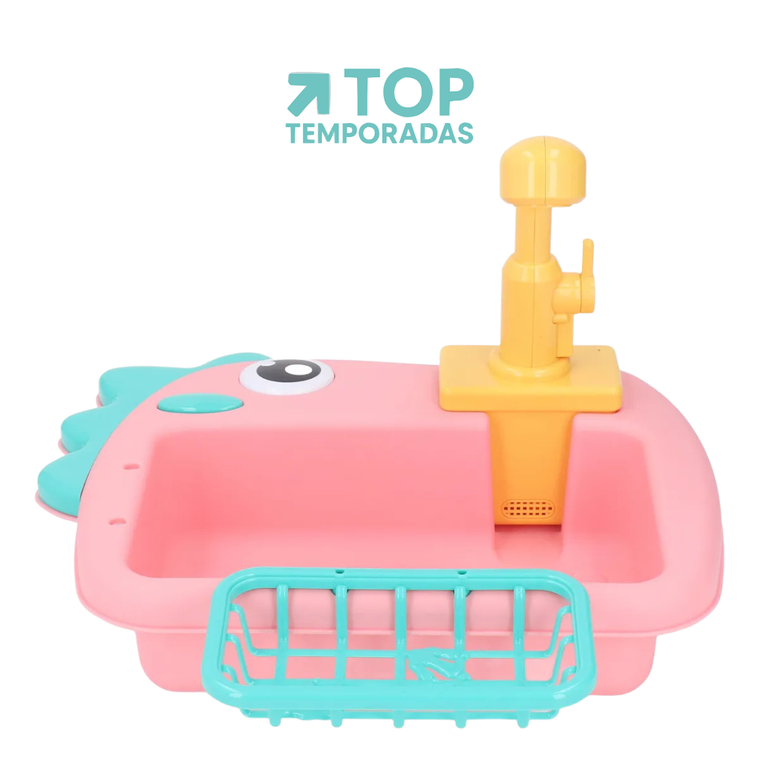 Lavaplatos Dinosaurio Con Accesorios