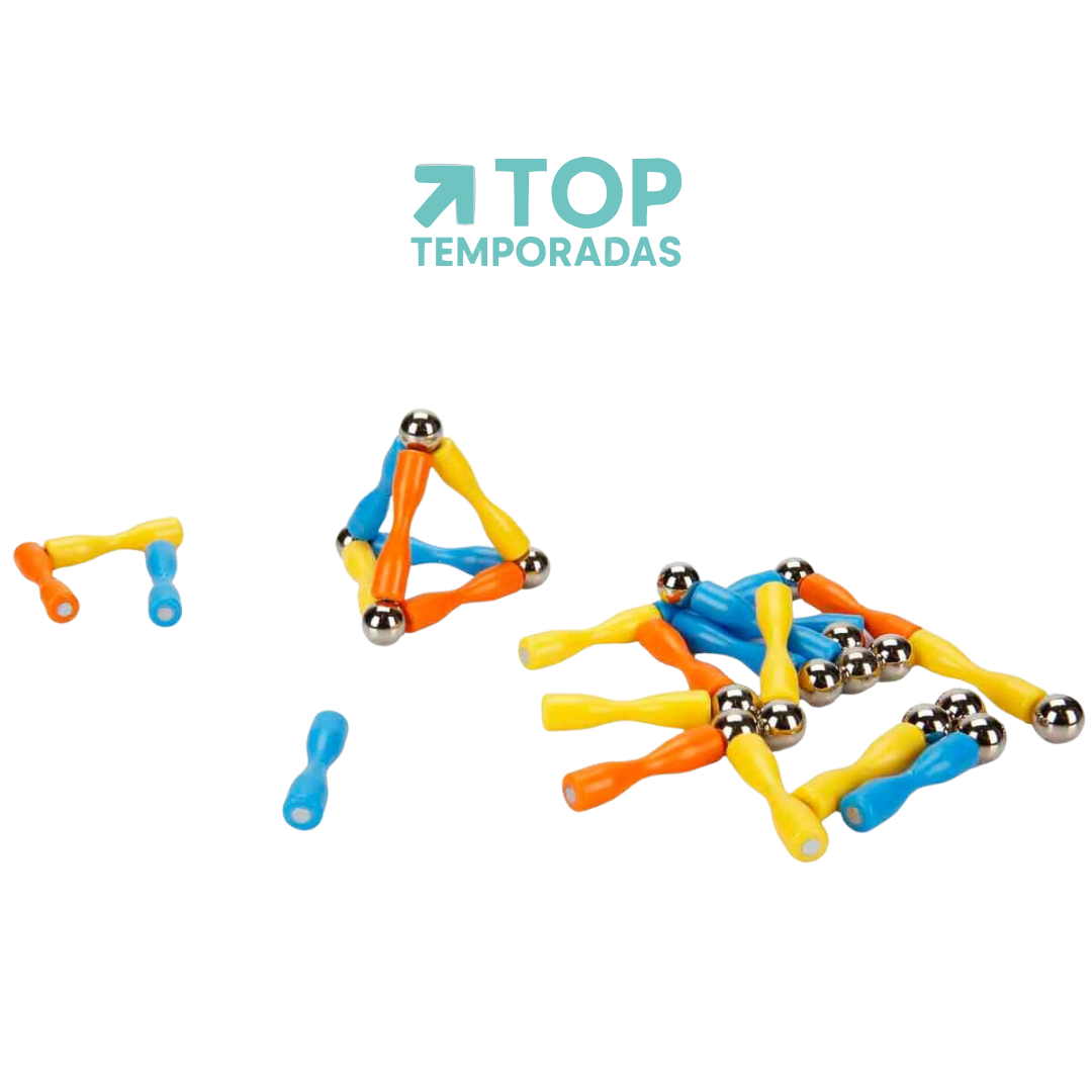 Juego De Figuras De Construcción Magnético