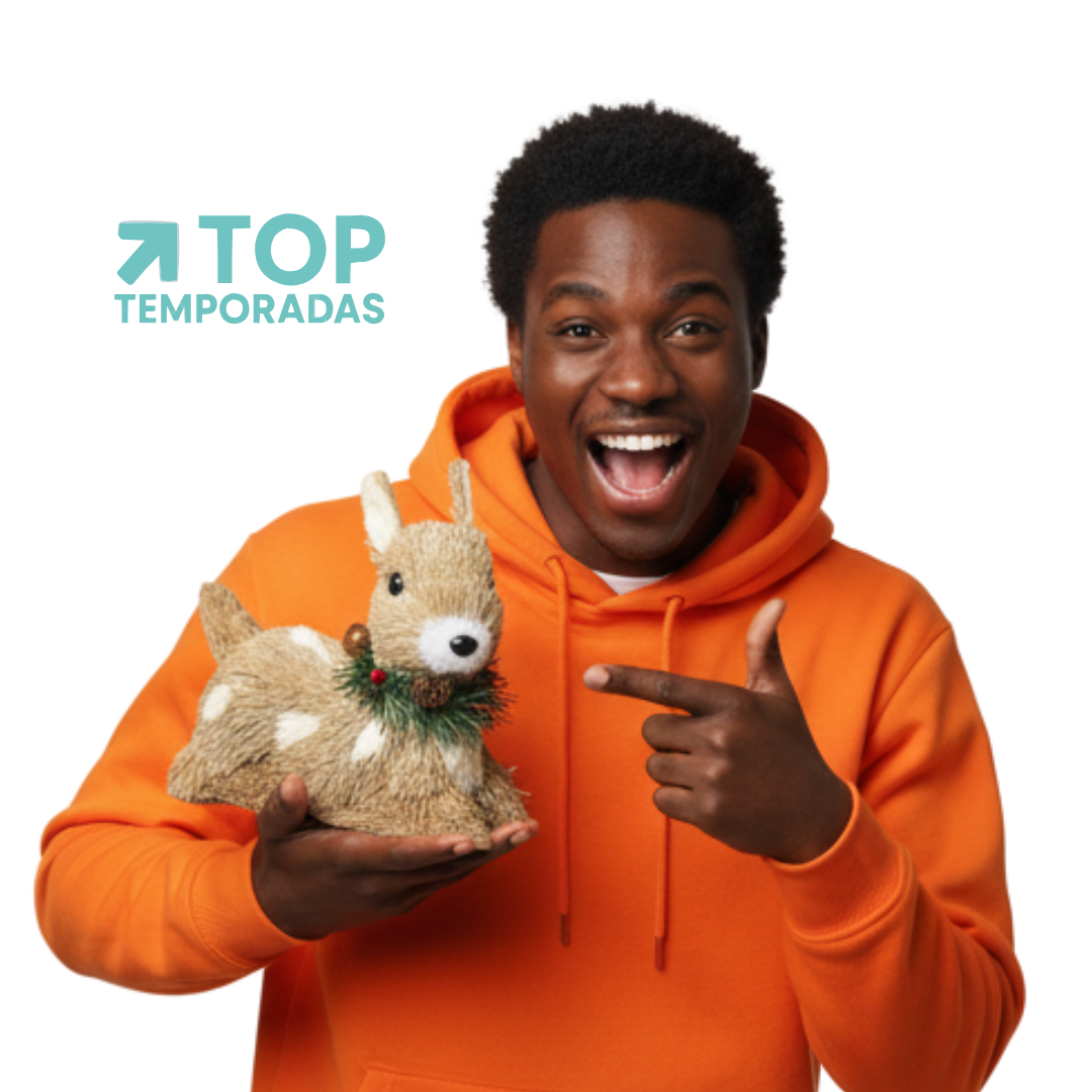 Reno Navideño 20X21CM