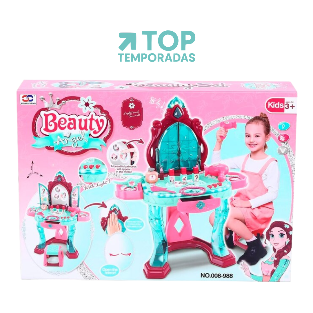 Tocador De Belleza Con Accesorios