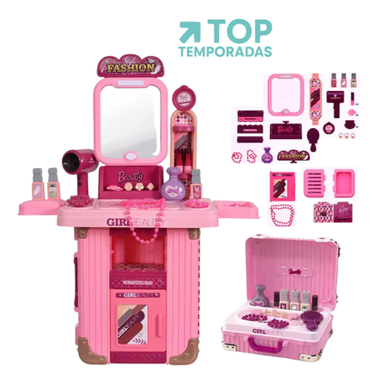 Maleta Tocador Con Accesorios