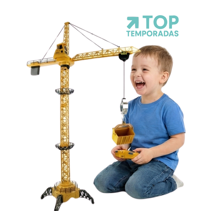 Grúa Recargable Con Accesorios