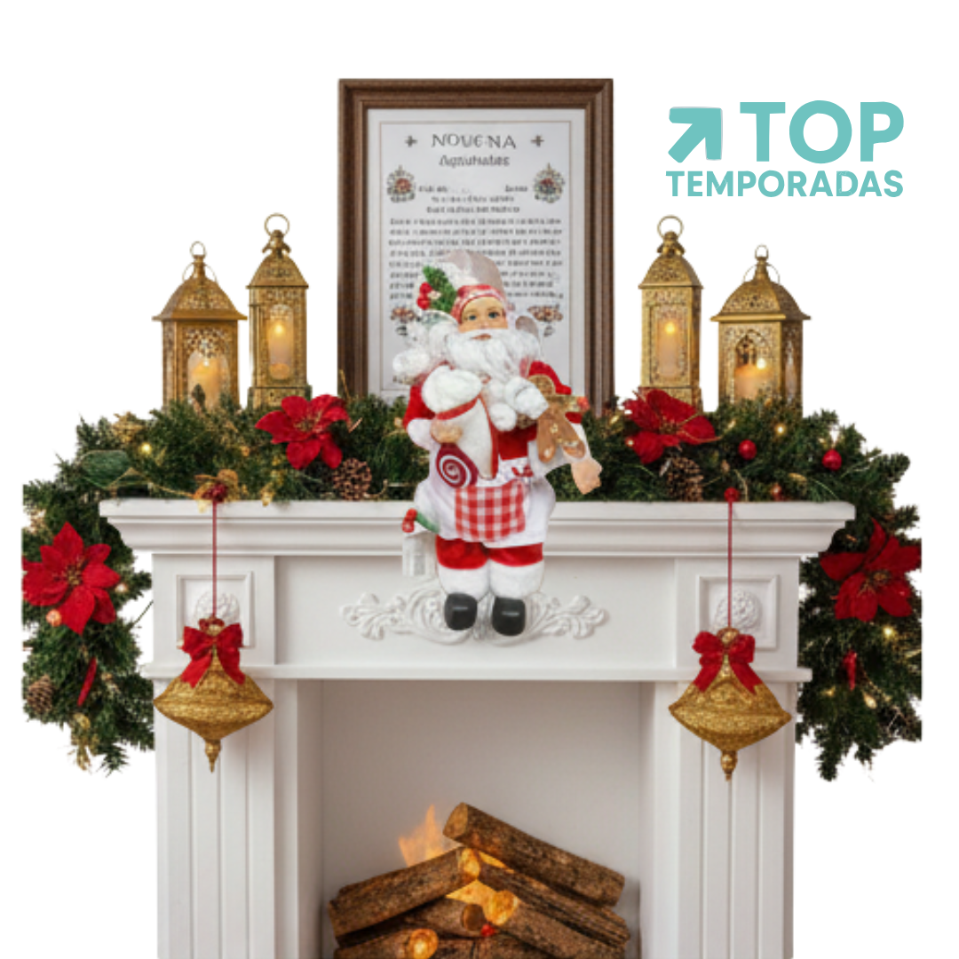 Papá Noel Galletero 30CM