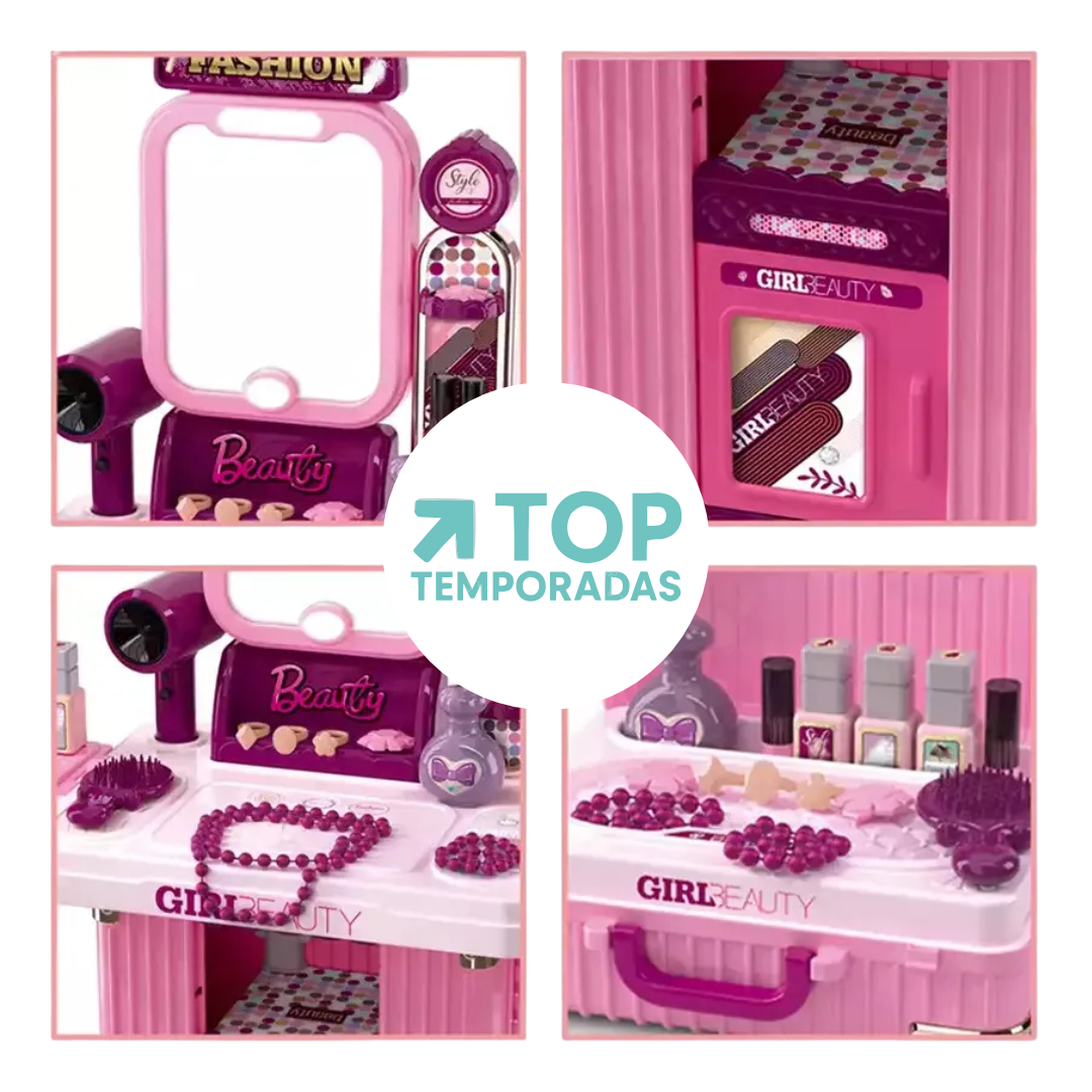 Maleta Tocador Con Accesorios