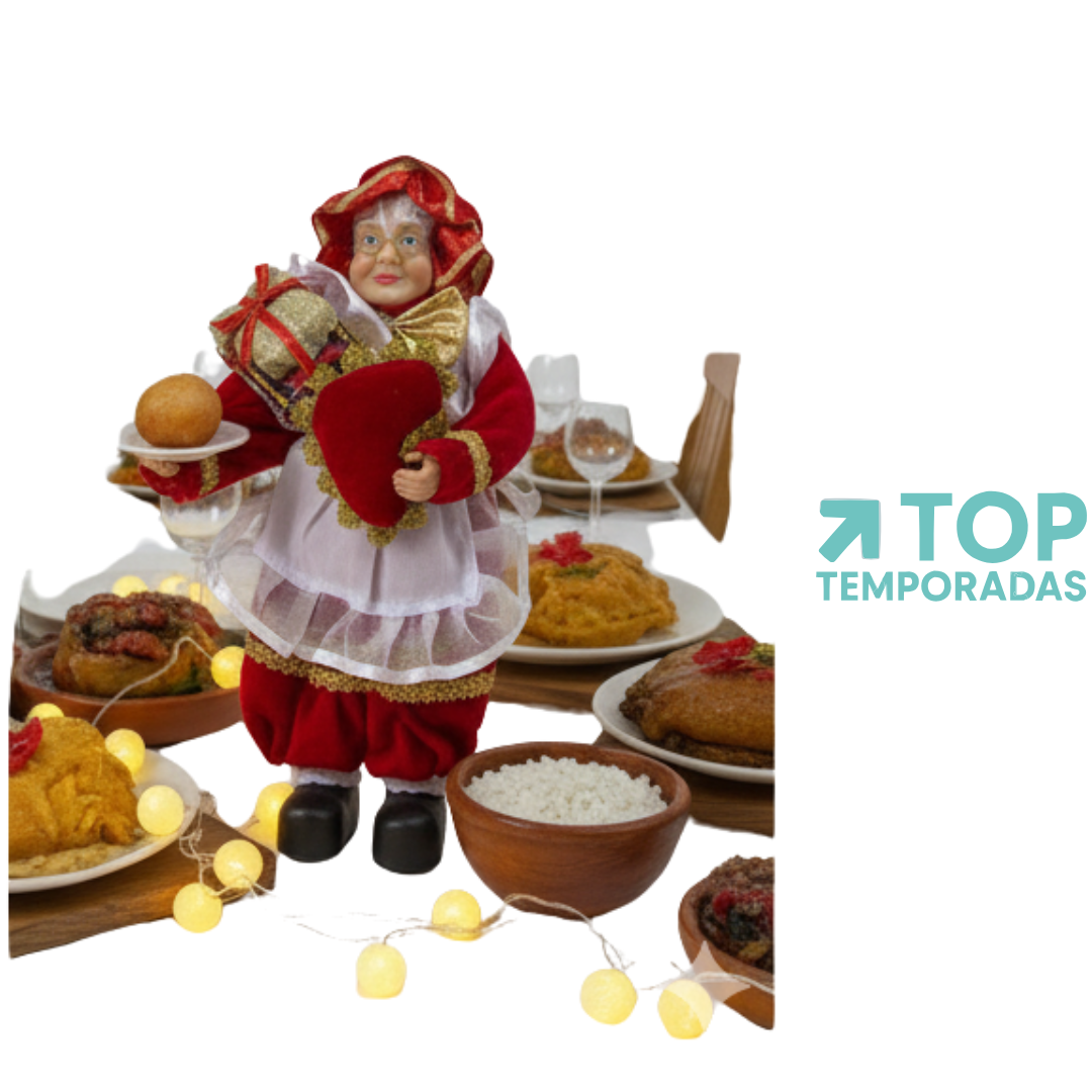 Mamá Noel Delantal 30CM