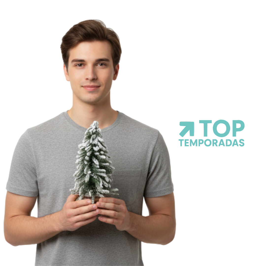 Árbol Navideño Nevado