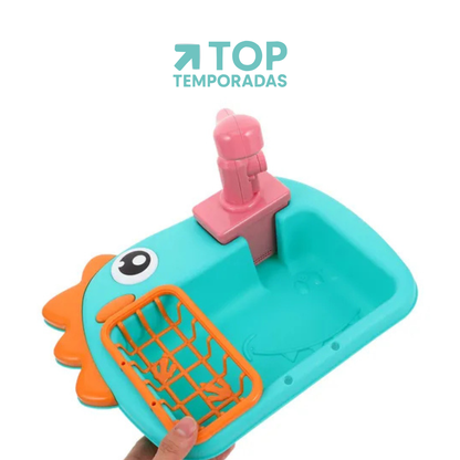 Lavaplatos Dinosaurio Con Accesorios