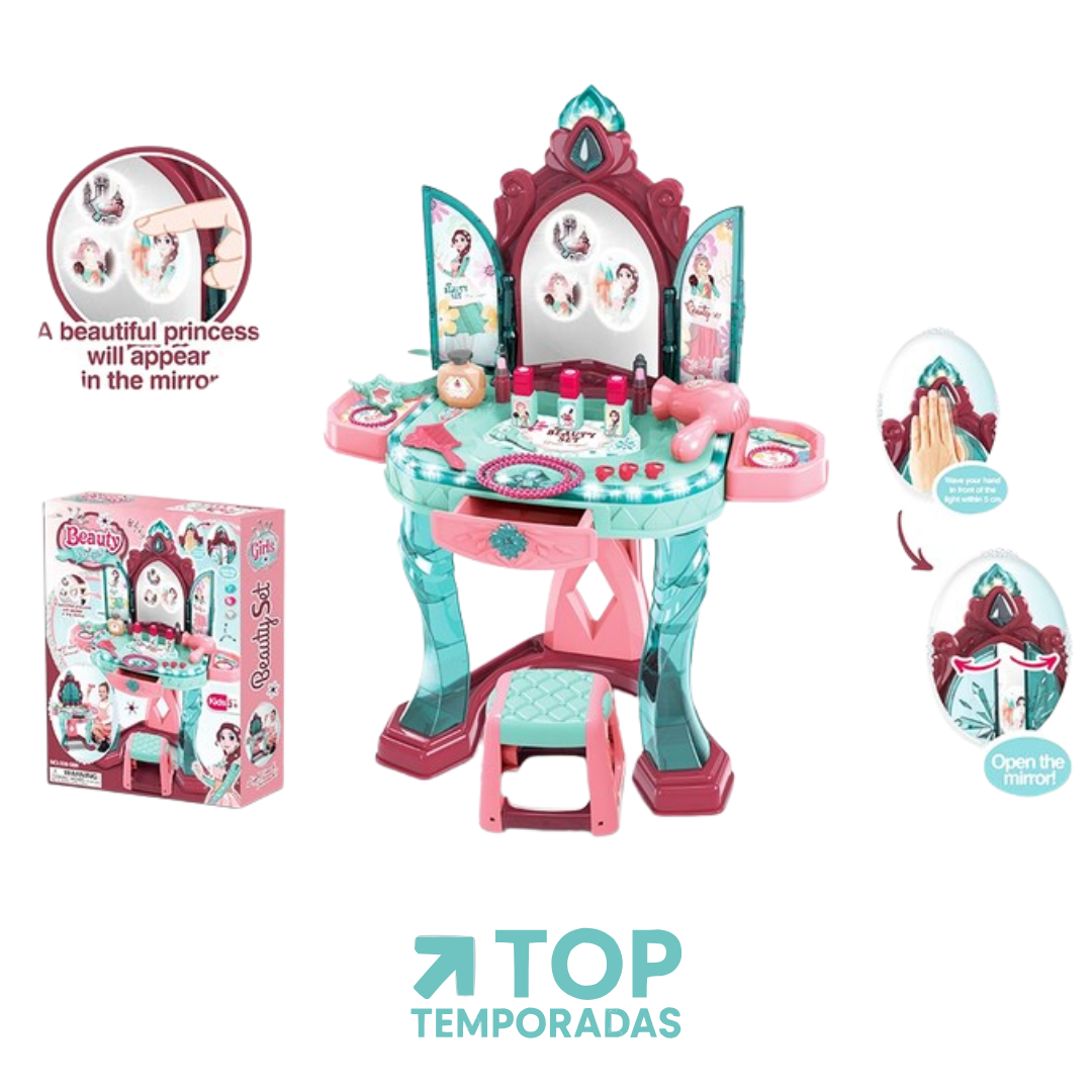 Tocador De Belleza Con Accesorios