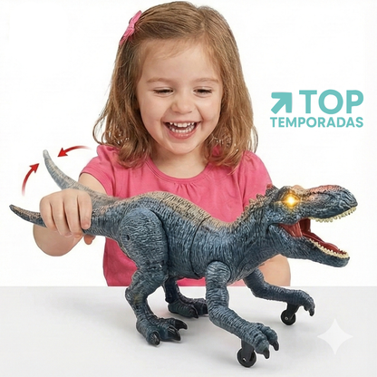 Dinosaurio Luces Y Sonido Control Remoto