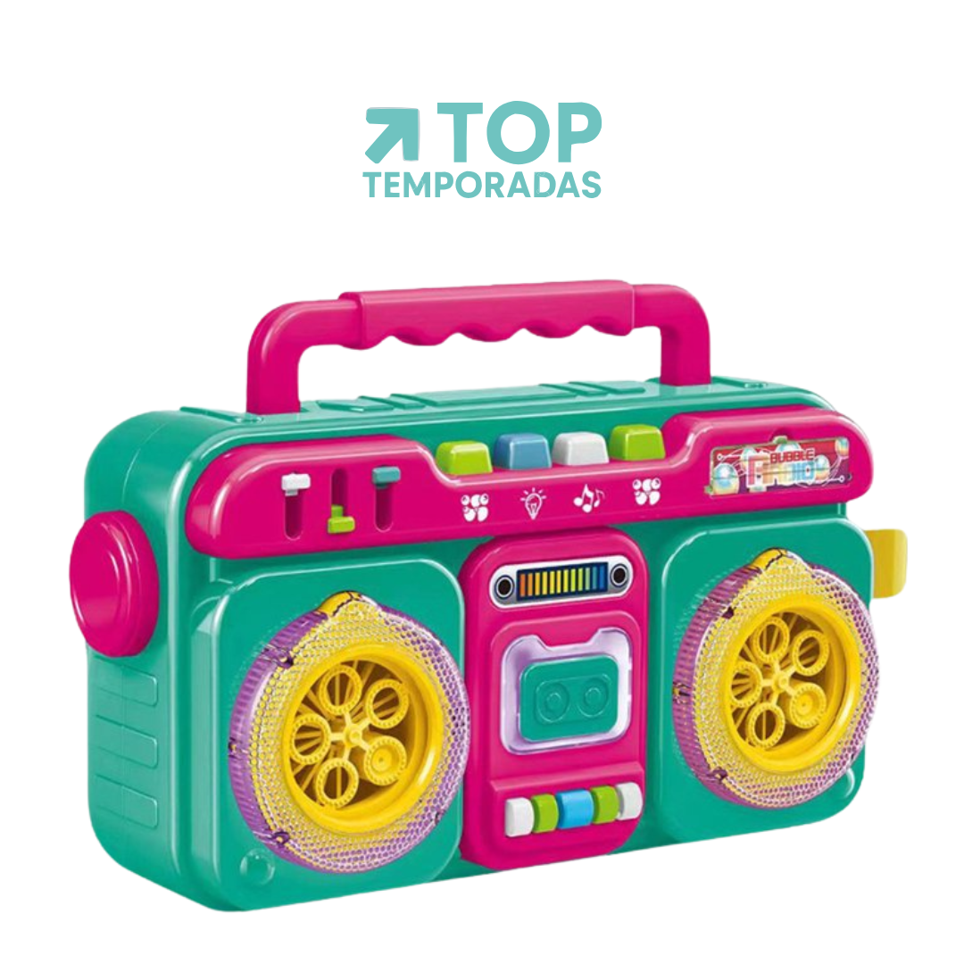 Burbujero Grabadora Infantil
