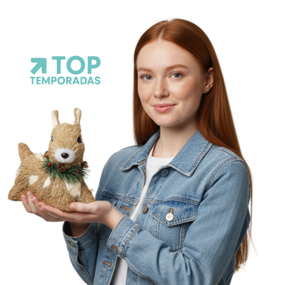 Reno Navideño 20X21CM