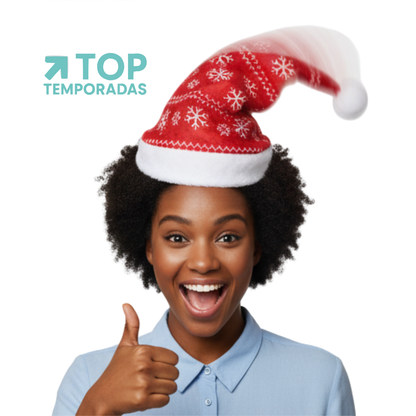 Gorros Navideños Con Movimiento