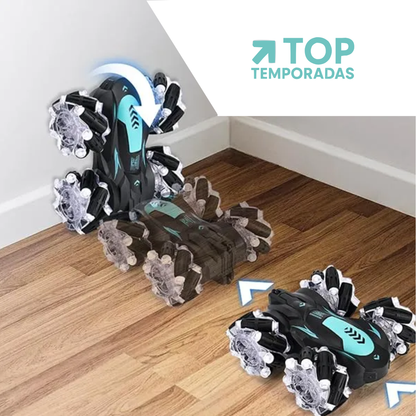 Carro Control Manilla Luces Y Sonido Con Humo